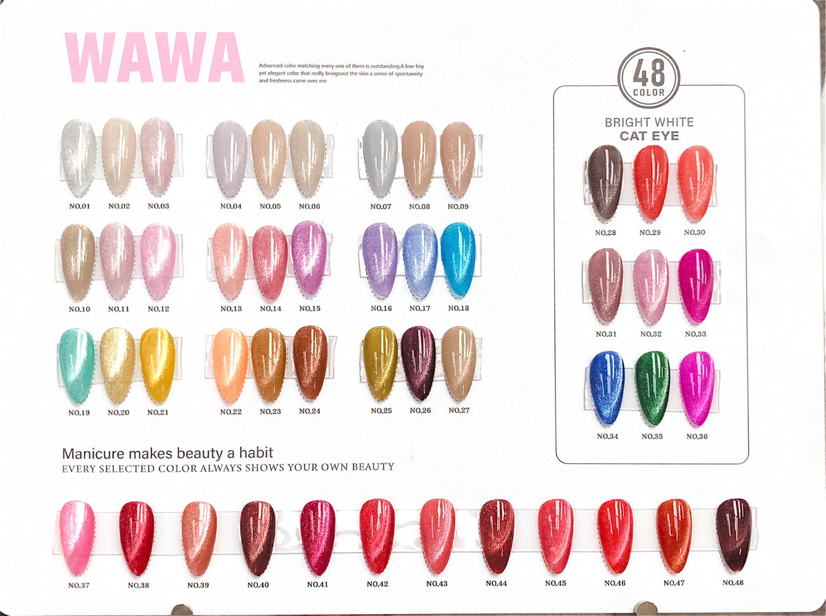 WAWA Bright White Cat Eye – obpnail