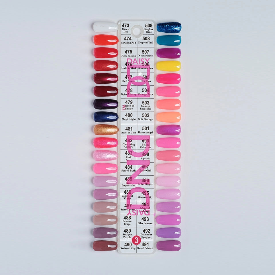 Dnd Raspberry Coloe DND Color Chart 3 – obpnail